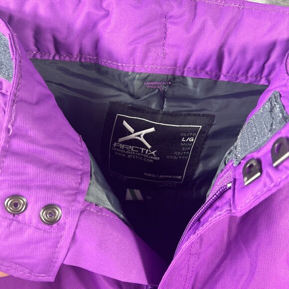 BNWT Arctix KIDS L Snow Sports Insulated Pants Purple Skiing Snowboarding - Picture 9 of 13